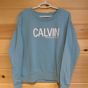 Baby Blue Crew Sweater